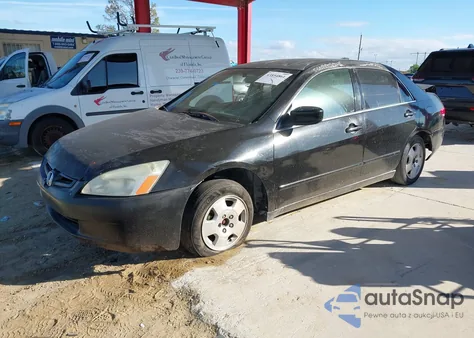 2004 Honda Accord 2.4 Lx из США, поврежденный, VIN 1HGCM56334A110557